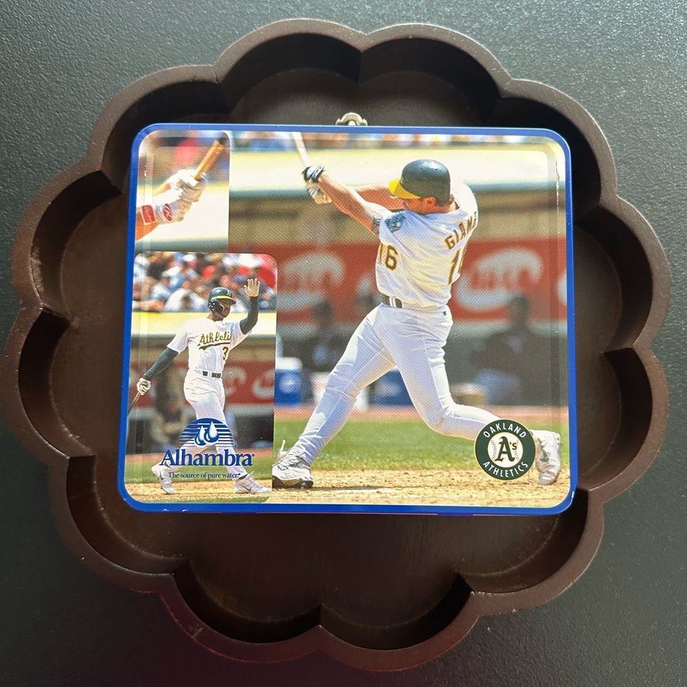 EMPTY Multicolored A’s Oakland Athletics Tin